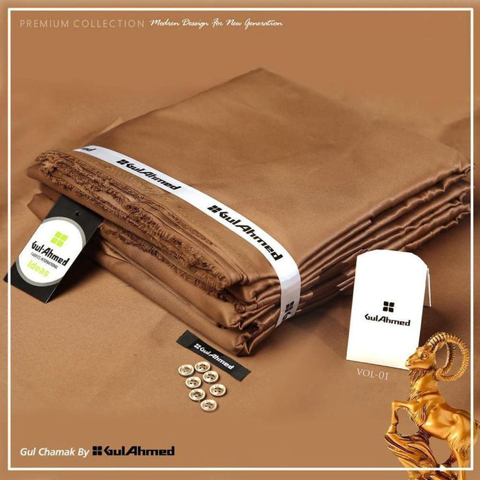 Men’s Unstitched Silk Plain Suit