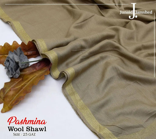 Women's Pashmina Wool Zari Tilla Shawl